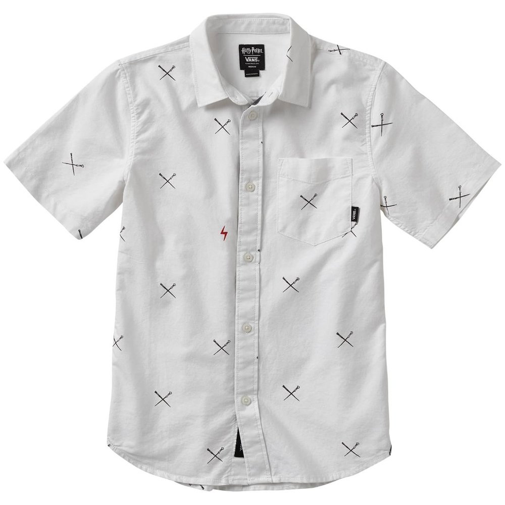 New! VANS x Harry Potter Houser Button Front Shirt